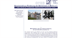 Desktop Screenshot of gfgb.de